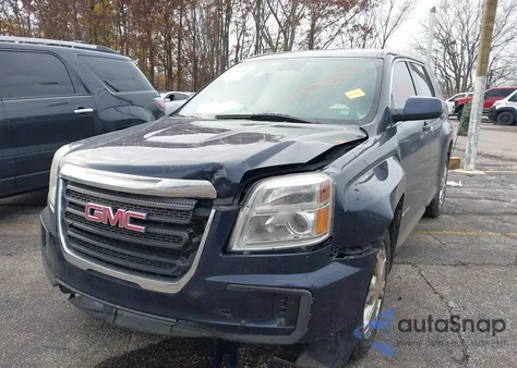 2017 GMC Terrain Sle-1 из США, поврежденный, VIN 2GKALMEK9H6329994